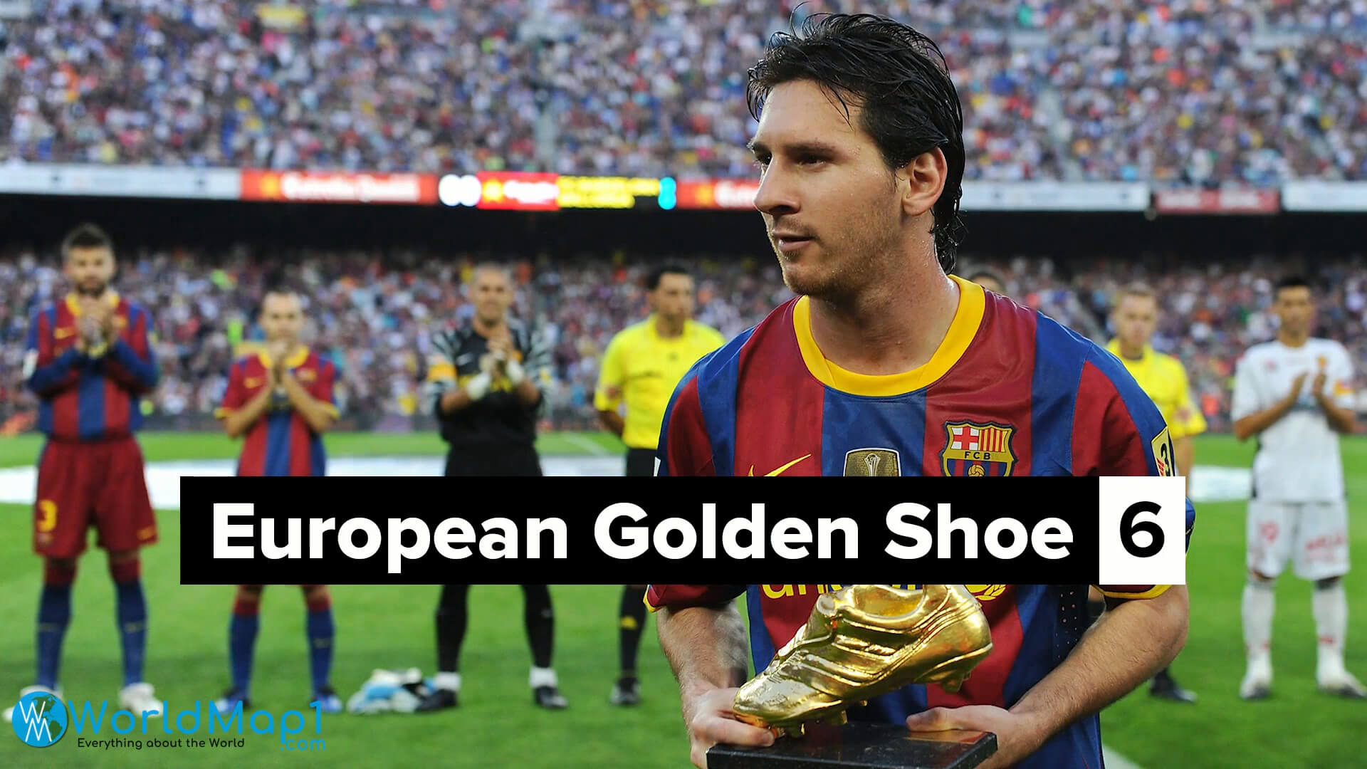 Messi 6 Kez Avrupa Altın Ayakkabısı Kazandı